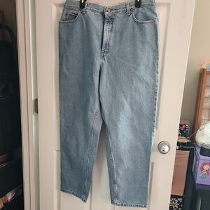 Lands' End Light Blue Boyfriend Jeans